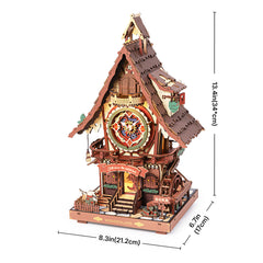 ROKR Cuckoo Clock Mechanical 3D Wooden Puzzle