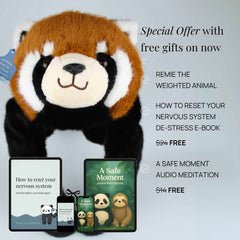 Remie the Red Panda Weighted Animal