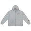 Roughplay Small Logo Full-Zip Hoodie - Light Grey