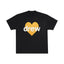 Drew BIEBER Smile Love Letter American Trendy Brand Men's and Women's Summer Cotton Loose and Versatile Short Sleeve T-shirt