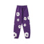 "Denim Tears" Purple Floral Pattern Oversized Sweatpants