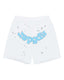 Sp5der OG Logo Sweatshorts White
