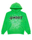 Sp5der P*nk Hoodie V2 Rhinestone Slime Green