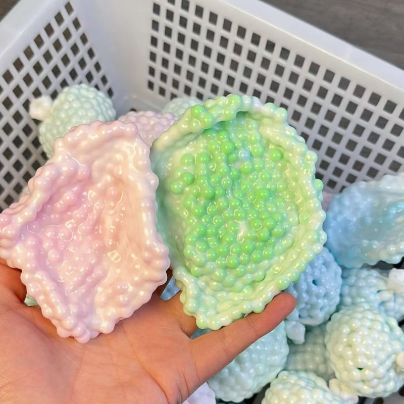 1PcS Coarse Sand Stress Ball  ( Random Color)