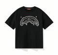 SprayGround Summer Shark Mouth Pearl T-shirt Men's and Women's Loose Sunscreen Cool American Top T-shirt Short Sleeve
