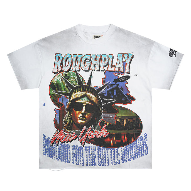 Rough Play T Shirts RoughPlay Madness NYC Rhinestones Main Image
