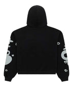 Sp5der Beluga 3M Reflective Hoodie Black