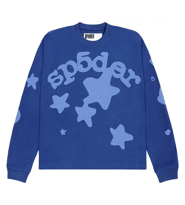 Sp5der Beluga L/S Tee Blue Hover Image