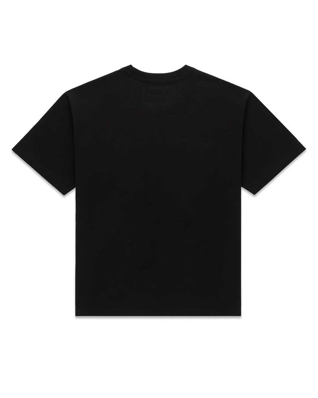 Sp5der Champions League Slub Tee Black/Blue Main Image