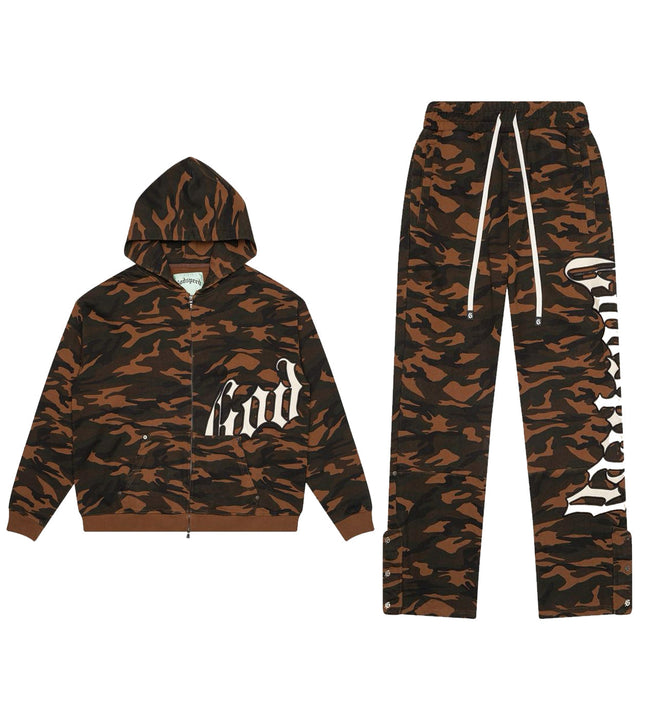Godspeed OG Logo Sweatsuit Brown/Camo Hover Image