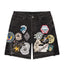 Godspeed Patchwork Denim Shorts V2 Black