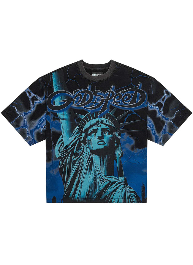 Godspeed Voltage Tee Black/Blue Hover Image