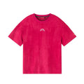 SprayGround Shark Mouth Casual Men's and Women's T-shirts American Trendy Suede Loose T-shirt Short Sleeve Top Summer