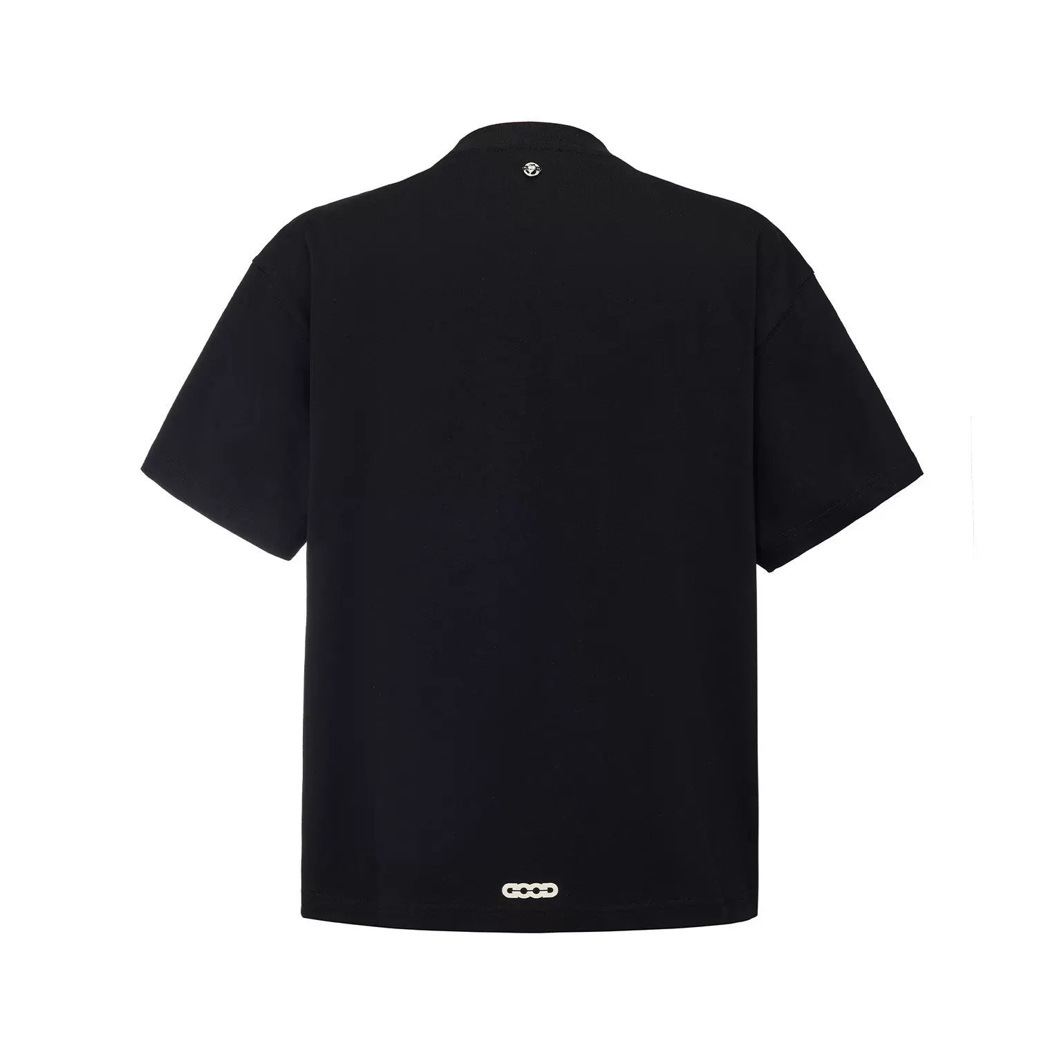 GOODBRAND 26SS is a good thing. Handwritten floral three-dimensional foam slogan black tee for both men and women