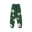 Denim Tears Cotton Wreath Graphic Sweatpants - Forest Green / Relaxed Streetwear Fit
