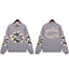 "Denim Tears" Another Country Cotton Wreath Oversized Grey Sweatshirt