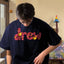 Drew BIEBER Smiley Love Flame Niche Trendy Brand Unisex Cotton Loose and Versatile FG Short Sleeve T-shirt (4)