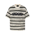 GOODBRAND 26SS Cash Wash Damaged Dirty GOOD Striped Round Neck Short Sleeve T-shirt Unisex