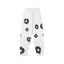 Denim Tears Cotton Wreath Graphic Sweatpants - White/Black / Relaxed Streetwear Fit