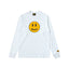 Drew BIEBER Smiling Trendy Brand Long Sleeve Justin Bieber Same Style High Street Fog Couple T-shirt Bottom Shirt (2)