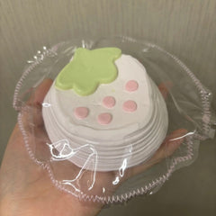 Strawberry Mille  Cake Taba Squishy Toy