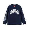 SprayGround Shark Mouth 25 Autumn/Winter Plush Hoodie Men's and Women's American Round Neck Casual Warm Couple Top