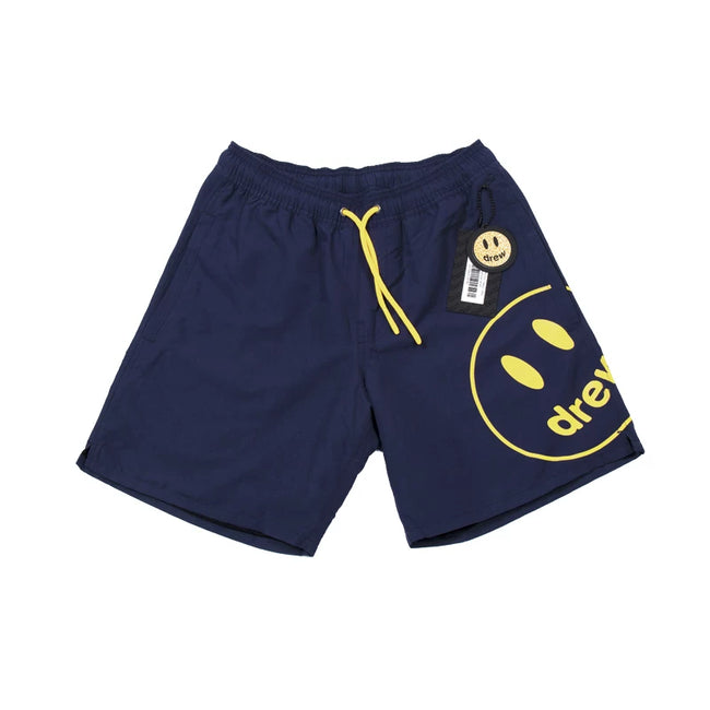 Drew BIEBER's smiling face is a niche American street fashion brand with loose and versatile beach swimming shorts for men and women (6) Hover Image