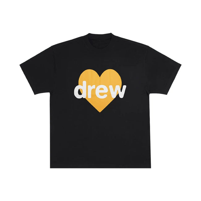 Drew BIEBER Smile Love Letter American Trendy Brand Men's and Women's Summer Cotton Loose and Versatile Short Sleeve T-shirt Hover Image