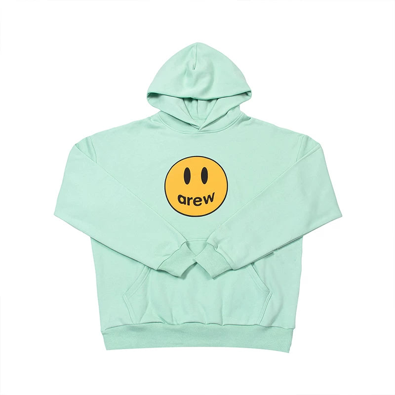 Drew BIEBER Smiling Biber Ouyang Nana Same Style FOG Trendy High Street Loose Long Sleeve Hoodie (1)