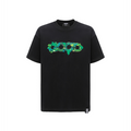GOODBRAND 2026SS 3D Green Plant Embroidery Map Light Luxury Fashion Premium LOGO Short Sleeve T-shirt