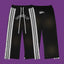 Roughplay Arch Logo Track Sweatpants - Black