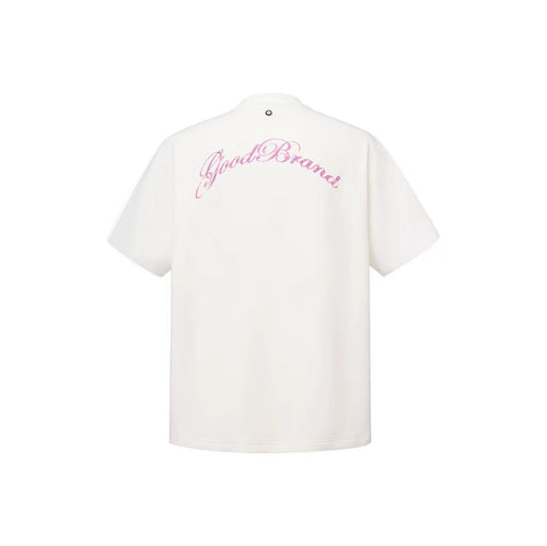 GOODBRAND M26SS Year of the Horse Pink Cowboy Full Diamond Light Luxury Fashion Short Sleeve T-shirt for Men and Women