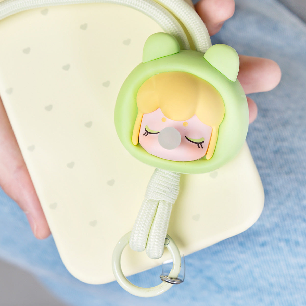 Rolife Baby Nanci Fluffy Party Phone Chain Blind Box PZC05
