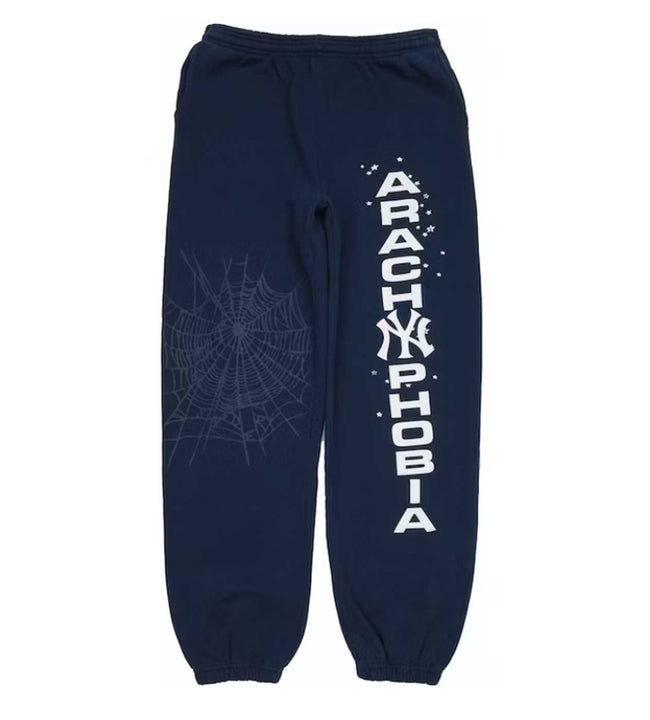 Sp5der Arach NY Phobia Sweatpants Navy Hover Image