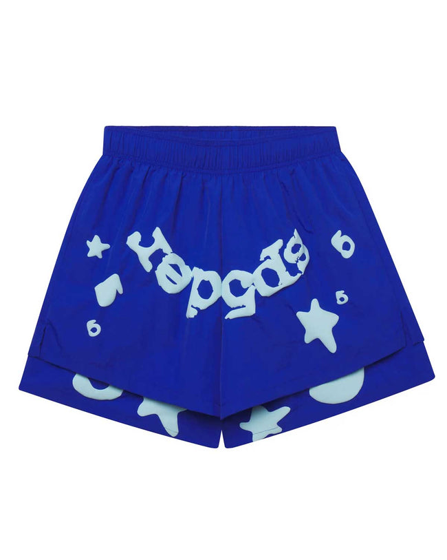 Sp5der Beluga Double Layer Short Tory Blue Hover Image