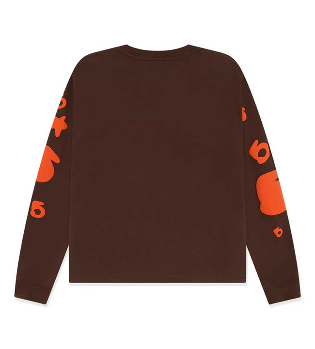 Sp5der Beluga L/S Tee Brown/Orange Main Image