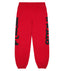 Sp5der Beluga Red Sweatpants
