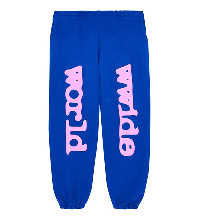 Sp5der Beluga Sweatpants Blue/Pink Hover Image