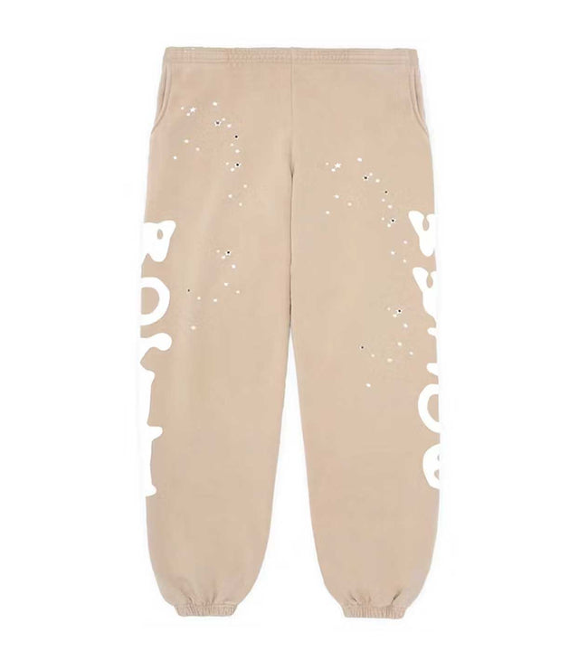 Sp5der Beluga Sweatpants Brown Hover Image