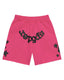 Sp5der Beluga Sweatshorts Pink