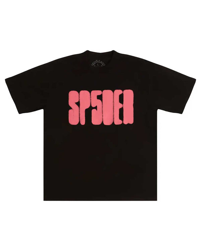 Sp5der Focused Logo Tee Black Hover Image