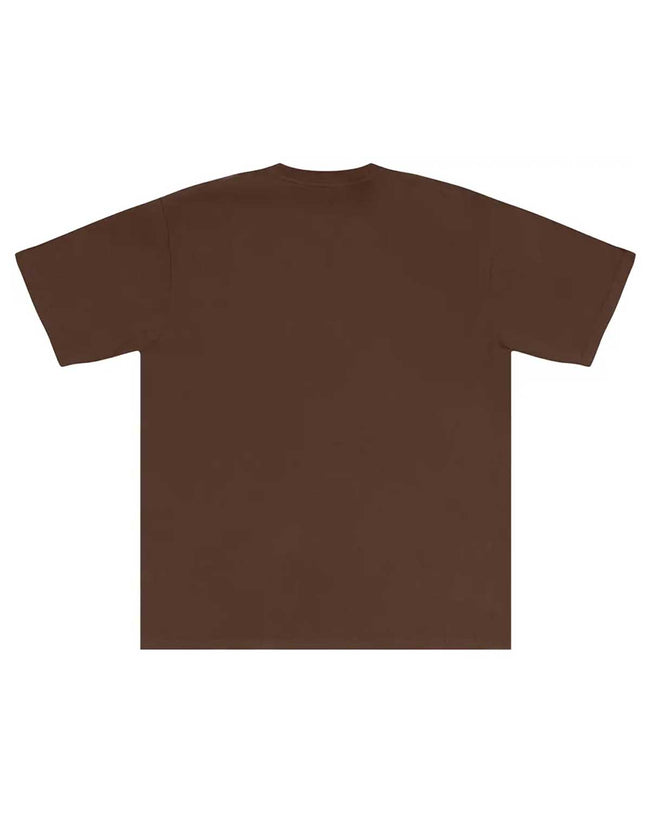 Sp5der Focused Logo Tee Brown Main Image