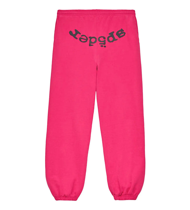 Sp5der Legacy Sweatpants V2 PInk Hover Image