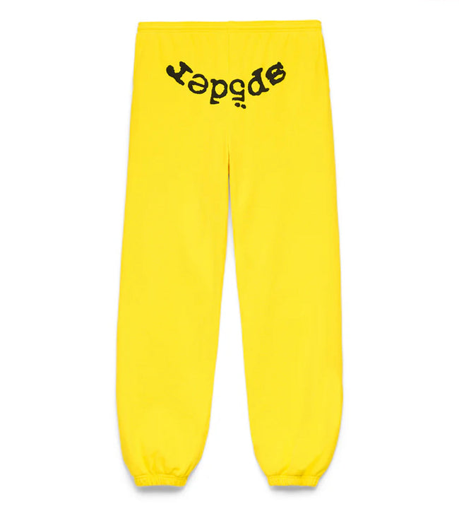 Sp5der Legacy Sweatpants V2 Yellow Hover Image