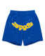 Sp5der OG Logo Sweatshorts Blue