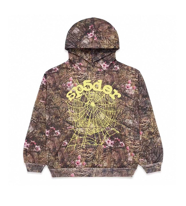 Sp5der OG Web Camo Hoodie Hover Image