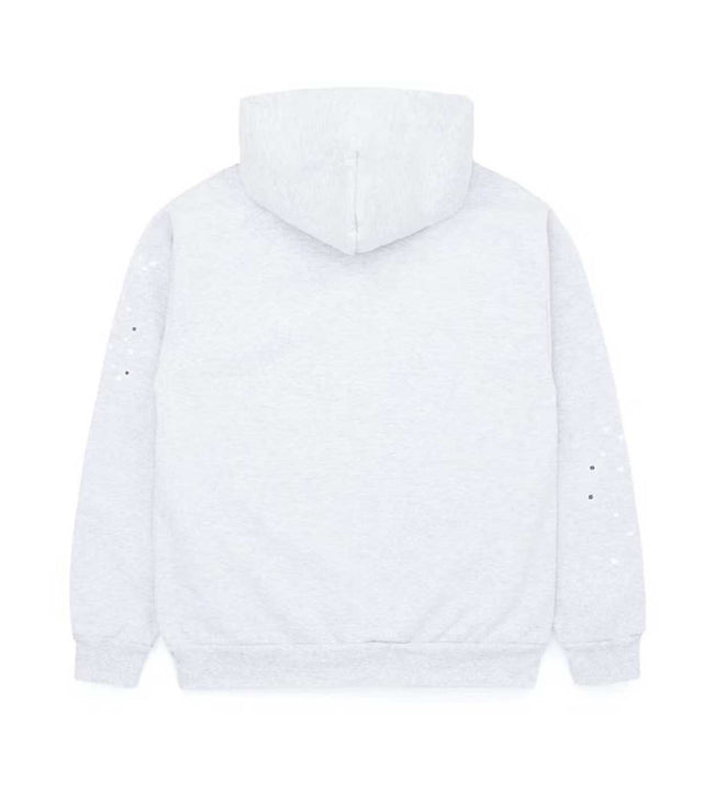 Sp5der OG Web Hoodie Heather Grey Main Image