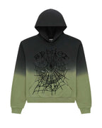 Sp5der OG Web Ombré Hoodie Black