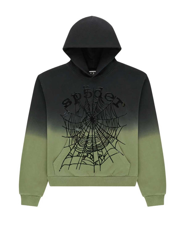 Sp5der OG Web Ombré Hoodie Black Hover Image