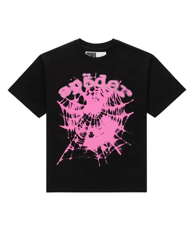Sp5der OG Web SS Tee Black Hover Image